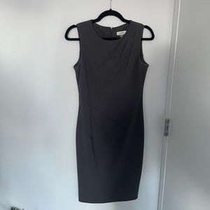 Calvin Klein Grey business casual dress
